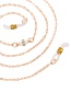 Fashion Gold Diamond Pearl Alloy Chain Glasses Chain Accessories
