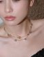 Fashion Silver Pure Copper Pig Nose Chain Necklace