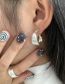 Fashion Silver Pure Copper C -shaped Ear Ring