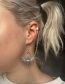 Fashion Style One Alloy Geometric Skull Moth Earrings (single)