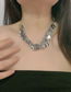 Fashion Silver Metal Matsuya Liu Su Multi -layer Necklace