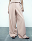 Fashion Pink Come On Wide Leg Trousers