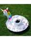 Fashion Qicai 70#firebird Handle Swimming Ring Pvc Cartoon Inflatable Swimming Ring