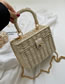 Fashion Off White Storlon -locking Square Messenger Bag