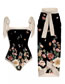 Fashion Conjusational Bikini+gauze Skirt Polyester Printing Lace -up Swimwear Decorative Beach Skirt Set