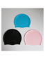 Fashion Sky Blue Silicone Waterproof Swimming Hat