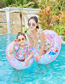 Fashion Bingxue Princess Swimming Ring 80#(205g) Suitable For Young People Pvc Cartoon Printed Swimming Ring
