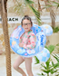 Fashion 60#space Bear Pants Round (210g) Pvc Cartoon Children's Inflatable Swimming Ring