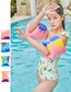 Fashion Arms-yellow (cylindrical) Pvc Inflatable Swimming Arm Ring