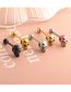 Fashion Color Stainless Steel Skull Puncture Tongue Nails