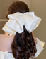 Fashion Spring Clip-beige Color Fabric Bow Hair Clip