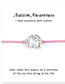 Fashion Pink Alloy Geometric Puzzle Bracelet Pair