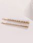 Fashion Gold-pearl Pearl Hair Clip