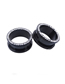 Fashion 20mm Stainless Steel Diamond Piercing Round Ear Flanges