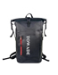 Fashion Black Upgrade Pvc Large Capacity Mountaineering Backpack