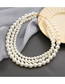 Fashion 2# Pearl Beading Necklace