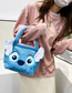 Fashion Shallow Powder Plush Large Capacity Cartoon Handbag