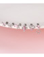 Fashion Silver 3# Titanium Steel Mosaic Bowllabing Earrings