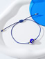 Fashion Blue Geometric Glazed Eye Pumping Bracelet