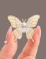 Fashion Butterfly Brooch Alloy Inlaid Droplet Oil Butterfly Brooch