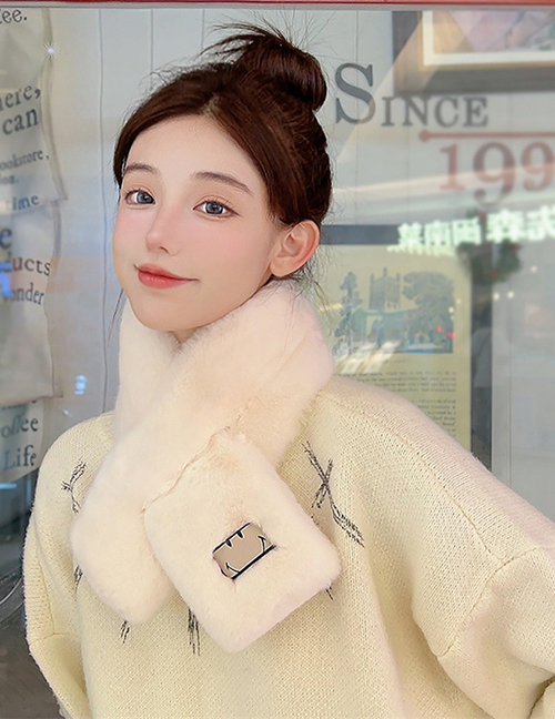 Fashion Thickened Beige Image Rabbit Mao Xiaoxiao Face Pixes Packing Caps Bashes
