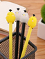 Fashion Yellow One Silicone Chicken Water-based Pen