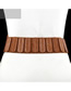 Fashion Brown--m Code 79cm Faux Leather Metal Buckle Wide Girdle