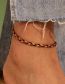 Fashion 1# Multicolor Wool Braided Anklet
