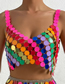Fashion Colorful Top Colorful Sequin Camisole