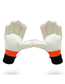 Fashion Orange Pu Geometric Football Latex Gloves