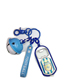Fashion Sweden Pvc Printed Bell Bottle Opener Keychain With Light (with Light)