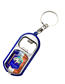 Fashion Spain Plastic Football Cup Laser Bottle Opener Keychain (with Light)