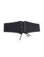 Fashion Black Faux Leather Belt Belt