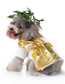 Fashion Sdz105 Shopping Basket Polyester Geometric Pet Dog Clothes