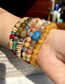 Fashion 3# Colorful Popped Crystal Beaded Bracelet