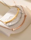 Fashion Silver Titanium Geometric Nail Necklace