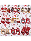 Fashion 100 Size Snowman Christmas Socks Non-woven Christmas Socks Ornaments