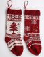Fashion Christmas Tree (lj-550) Wool Knit Wall Decoration Christmas Socks