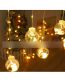 Fashion Warm White Hakongneng Usb Model With Remote Control Leather Line Model Led Christmas Wishing Ball Curtain Light (charged)