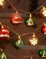 Fashion Christmas Star 6 Meters 40 Lights (three With Flashing Battery) Christmas Pendant String Lights (charged)