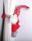 Fashion Faceless Hug Curtain Grey Feet Fabric Christmas Faceless Elderly Curtain Buckle