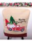 Fashion Elderly Car Wash Seat Cover Fabric Christmas Seat Cover