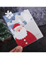 Fashion Pentagram Snowman (12 Pieces) Christmas Folded Greeting Card