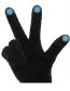 Fashion 17 Dark Grey Chenille Knit Touch Screen Gloves