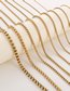 Fashion 30# Titanium Steel Geometric Box Chain Jewelry With Chain