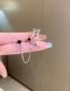 Fashion Black - Ear Clip (left Ear Single) Metal Diamond Butterfly Chain Ear Cuffs
