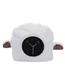 Fashion Beige Lamb Wool Lamb Cartoon Baotou Hat