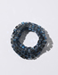 Fashion Light Blue Gray Crystal Glass Square Beads Beading Material