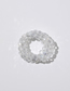 Fashion Translucent Purple Crystal Frosted Glass Bread Bead Material