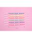 Fashion 3 Pcs/bag Plastic Thick And Thin Tip Highlighter